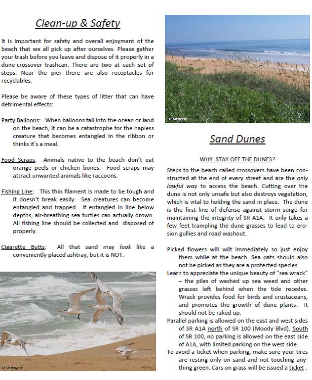 Clean-Up and Safety and Sand Dunes